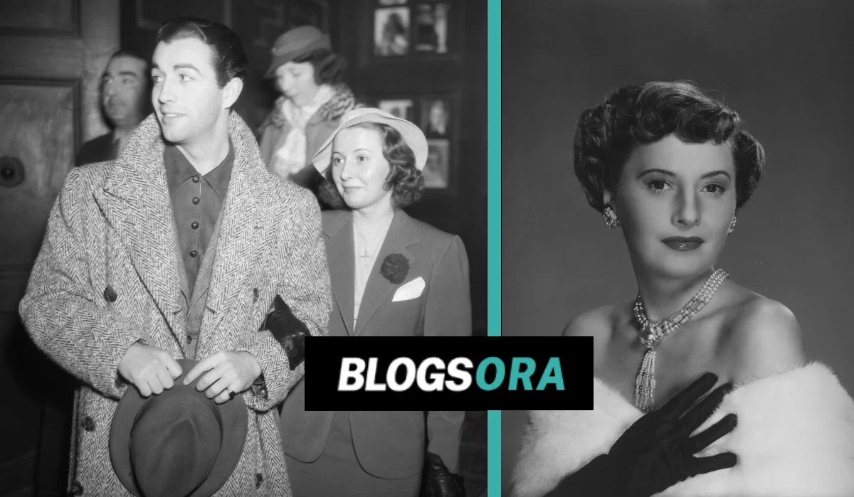 Robert Taylor and Barbara Stanwyck – Anthony Dion Fay's mother and stepfather in old Hollywood
