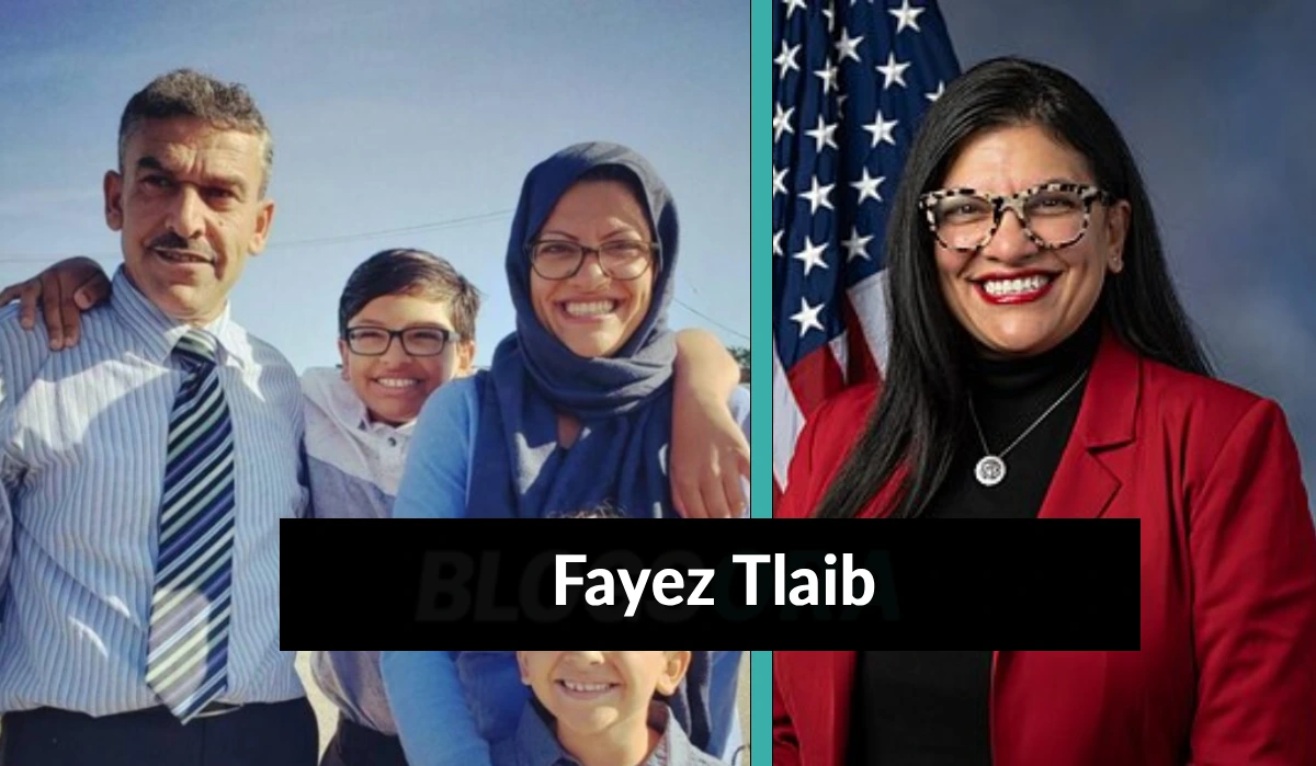Fayez Tlaib with his family and ex-wife Rashida Tlaib congresswoman photo