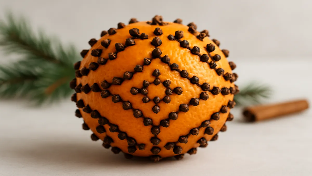 Orange Pomander Holiday Tradition Home