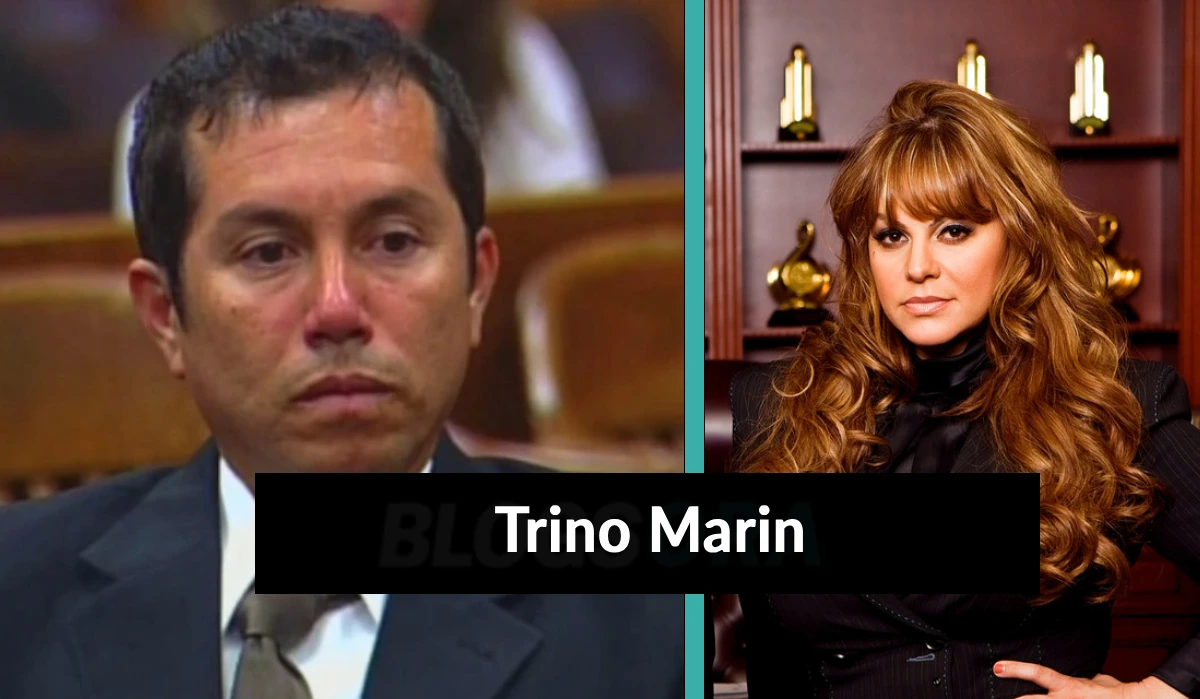Mugshot of Trino Marin, the ex-husband of singer Jenni Rivera convicted of abuse.