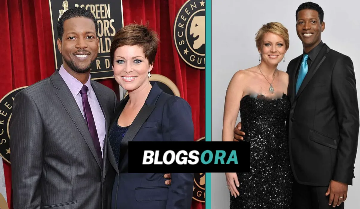 Tara Renee Schemansky with husband Corey Reynolds at Screen Actors Guild Awards