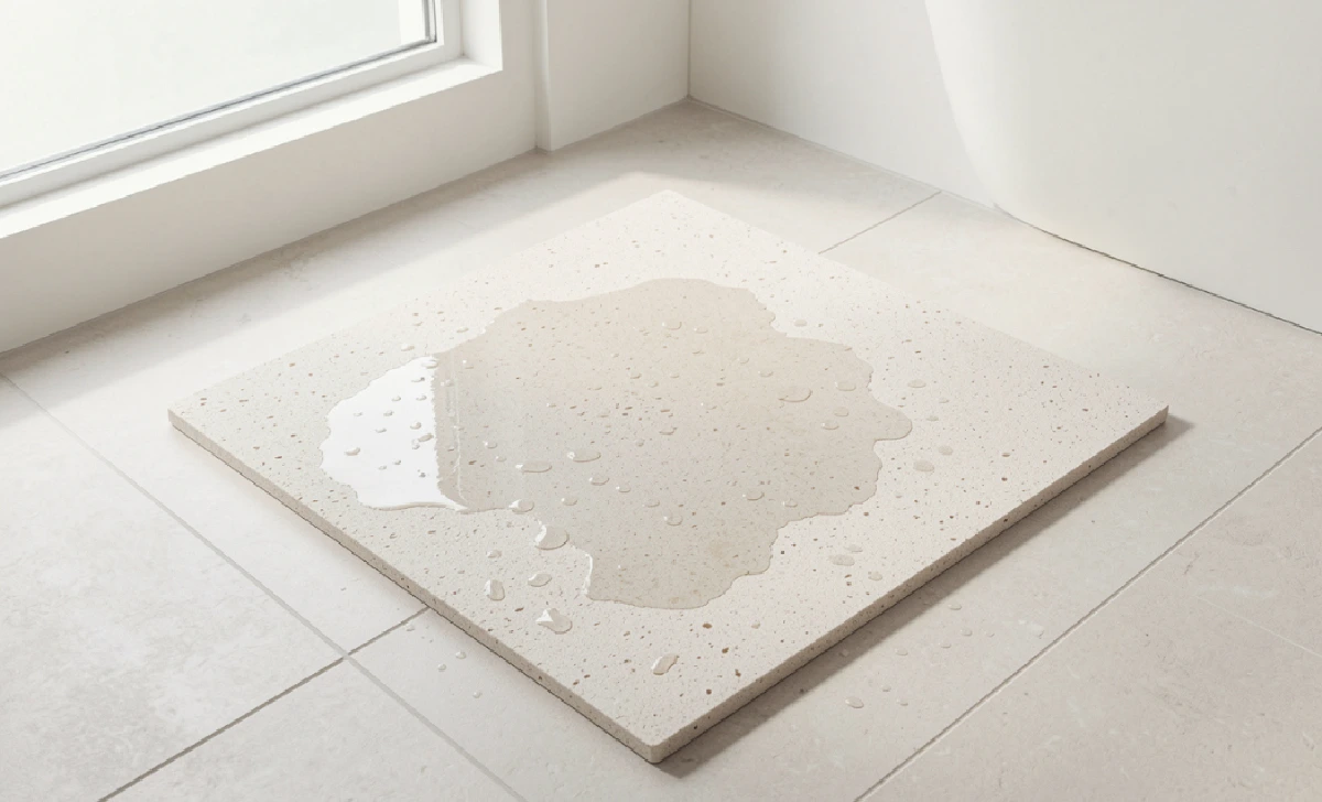 10 Most Useful Products I Bought in 2026 (That Actually Solved Real Problems) Stone bath mat absorbing water on bathroom floor