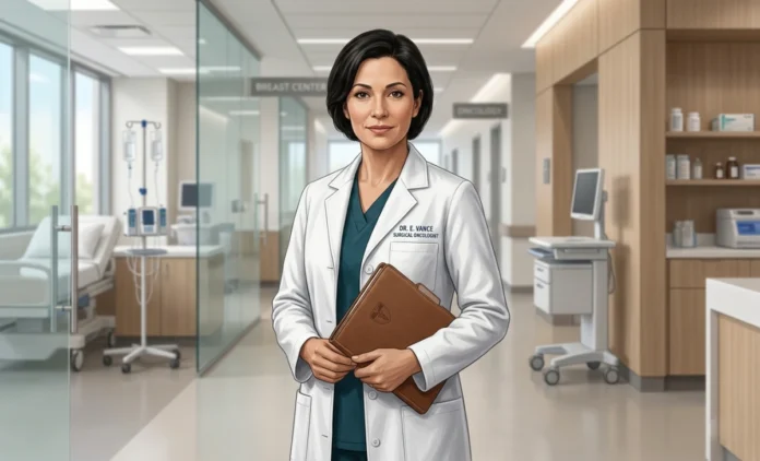 Dr. Megan Miller MD breast surgical oncologist at University Hospitals Cleveland Medical Center