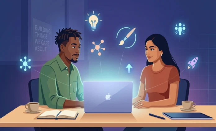 What Is Nionenad – Meaning, Origins, and Why It's Trending in 2026 Person at a desk exploring the Nionenad mindset through technology and creativity