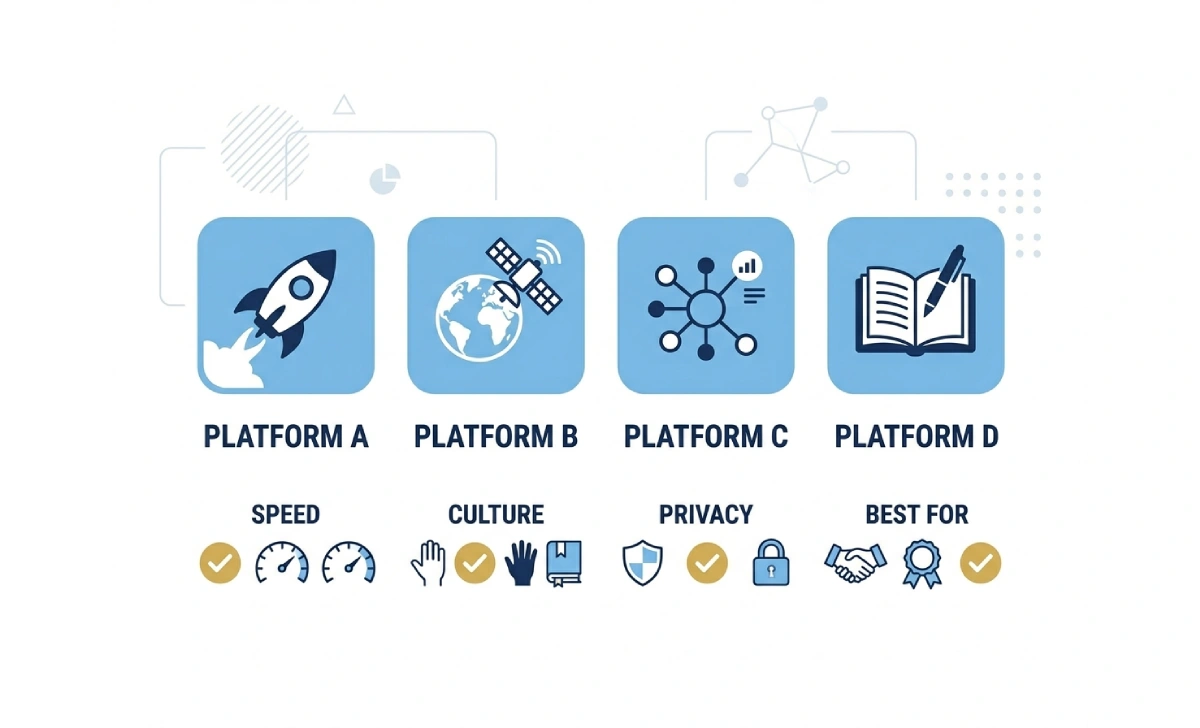 Hochre Review 2026: Is This Slow-Paced Community Platform Worth Your Time? Hochre vs Discord vs Reddit vs Circle — side-by-side platform comparison