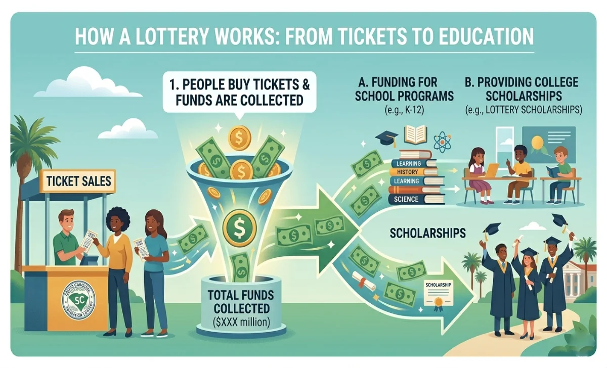 how SC Education Lottery works from ticket sales to education funding