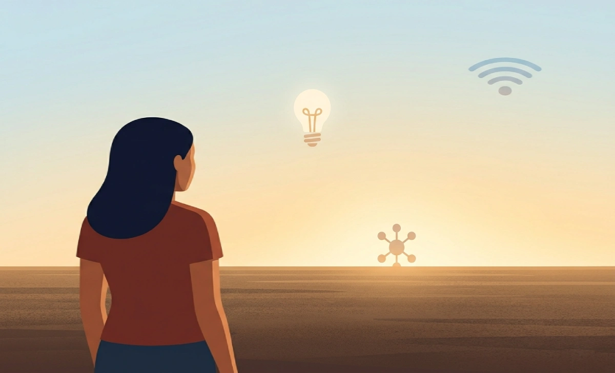 What Is Nionenad? Meaning, Origins, and Why It's Trending in 2026 Person looking forward representing the future-thinking Nionenad mindset in 2026